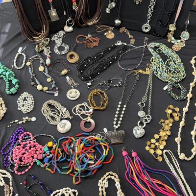 Sale Photo Thumbnail #14: Lot of Necklaces