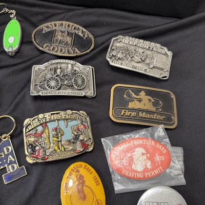 Sale Photo Thumbnail #21: Belt Buckles, Keychains, Buttons or Pins