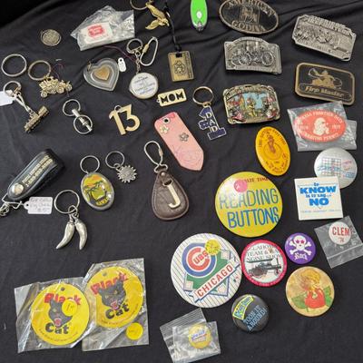 Sale Photo Thumbnail #17: Belt Buckles, Keychains, Buttons or Pins