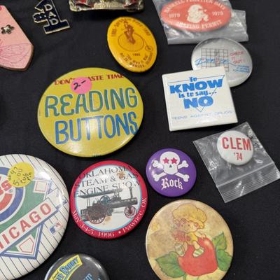 Sale Photo Thumbnail #22: Belt Buckles, Keychains, Buttons or Pins