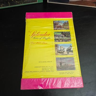 Three brand new never opened puzzles - sealed boxes - Jigsaw puzzles