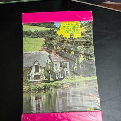 Three brand new never opened puzzles - sealed boxes - Jigsaw puzzles