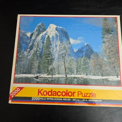 Three unopened - sealed Jigsaw Puzzles = Ravensburger - Kodak Color - Encore