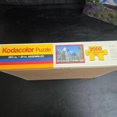 Three unopened - sealed Jigsaw Puzzles = Ravensburger - Kodak Color - Encore