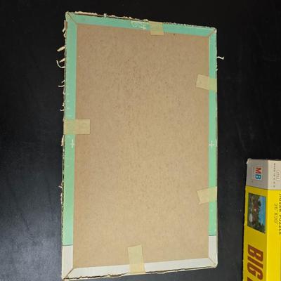 Six Milton Bradley vintage Big Ben Jigsaw puzzle lot