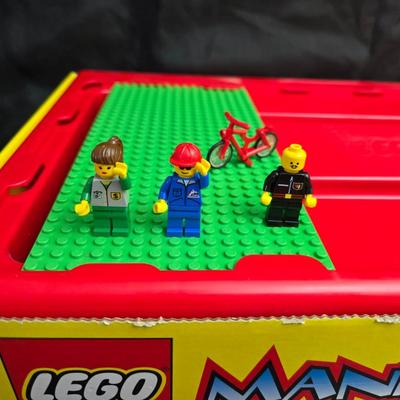 Vintage 80's LEGO set with table and LEGO Blocks - LEGO System 6453 Com-Link Cruiser - LEGO System 5925 Pontoon Plane & MORE!!