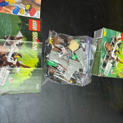 Vintage 80's LEGO set with table and LEGO Blocks - LEGO System 6453 Com-Link Cruiser - LEGO System 5925 Pontoon Plane & MORE!!