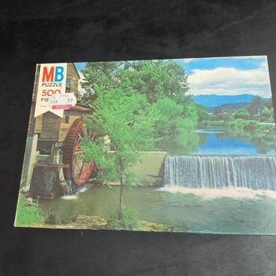 8 vintage puzzles - Westfield - Milton Bradley - Springbrook - Hoyle - Watkins Strathmore - and others