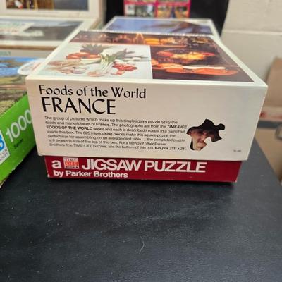 9 vintage puzzles - Guild - Milton Bradley -Parker Brothers - Great American Puzzle factory and others!