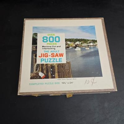 9 vintage puzzles - Guild - Milton Bradley -Parker Brothers - Great American Puzzle factory and others!