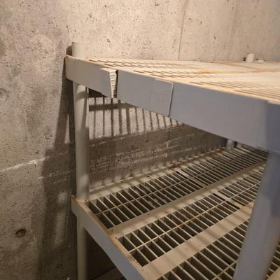 Plastic storage shelf unit (1 of 2)