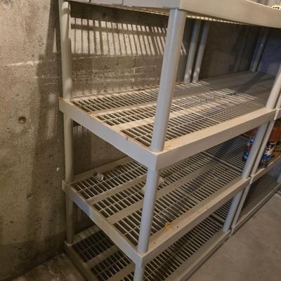Plastic shelf storage unit (2 of 2)