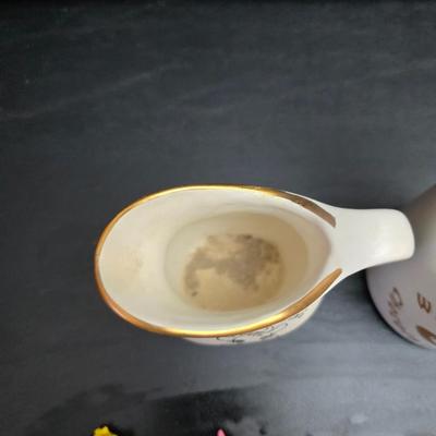 REAL Dairy collectibles -Real Chocolate Milk coffee mug. - Mcoy miniature cow creamer pitcher Northern Colorado Dairyettes" -vintage...