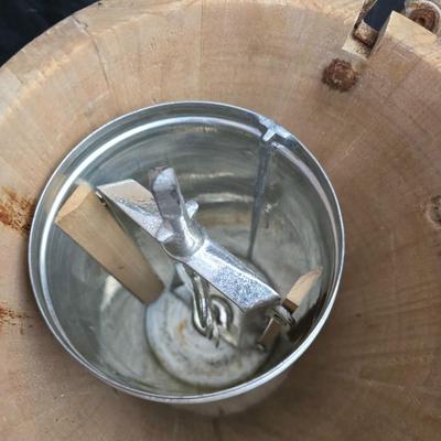 Vintage White Mountain electric ice cream maker.