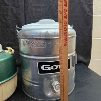 Vintage water coolers - Gott and Coleman