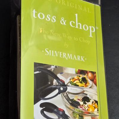 Vintage Ronson Cook 'n' Stir blender Model MK-2 - with an original Silvermark toss & chop salad chopper kitchen utensil....