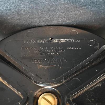 Vintage 30-cup party size Sunbeam coffee percolator, Model AP-Y & a Vtg Classic Carafe Insulated 36 oz with a collection of Christmas...