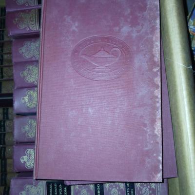 Vintage Funk & Wagnalls Universal Standard Encyclopedia set books copyright 1955