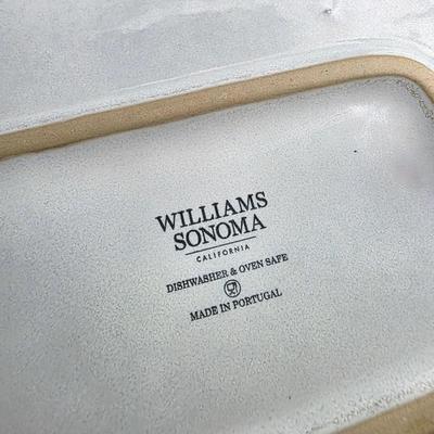 Sale Photo Thumbnail #106: Lot of 3 Williams Sonoma "California" baking casserole dishes with 2 carriers (carriers are not WS brand). You are bidding on the lot meaning you must pay for and take the entire lot.