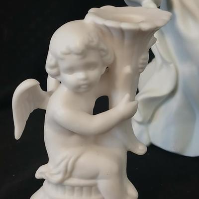 Porcelain angels - Mostly Napcoware import Japan - Hallmark - Avon