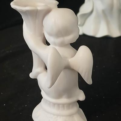 Porcelain angels - Mostly Napcoware import Japan - Hallmark - Avon