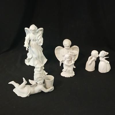 Porcelain angels - Mostly Napcoware import Japan - Hallmark - Avon
