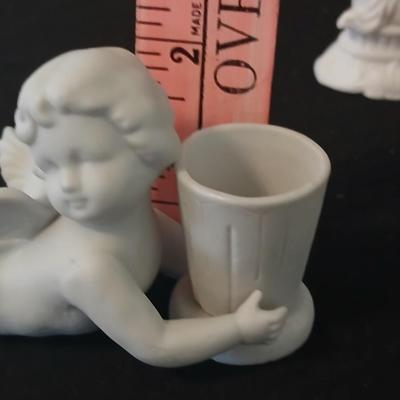 Porcelain angels - Mostly Napcoware import Japan - Hallmark - Avon