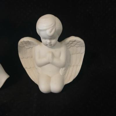 Porcelain angels - Mostly Napcoware import Japan - Hallmark - Avon