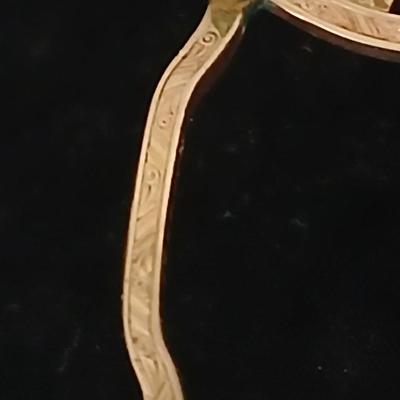 Barber tin with 12 K GF antiques glasses, Doan's pills tin, skeleton keys, Strong set shaving brush,