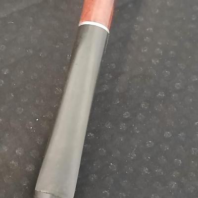 Vintage Berbriar Tobacco pipe, Evans lighter and a framed Harley bike print