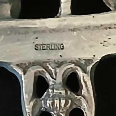 Small collectible souvenir spoons - Montana - Sterling marked New Orleans - Hawaii - and more