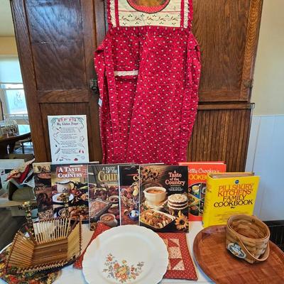 Country themed kitchen items - Cookbooks - Lord's Prayer-Brass candle sticks and much more