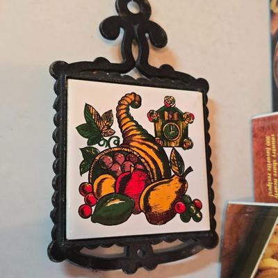 Country themed kitchen items - Cookbooks - Lord's Prayer-Brass candle sticks and much more