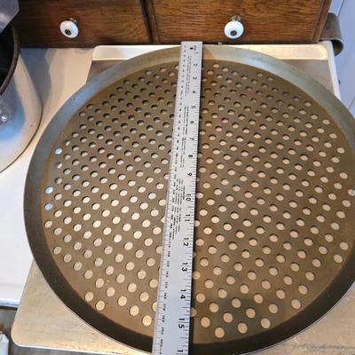 Assortment of baking pans - Cookie sheet - bread pans - Apron and more