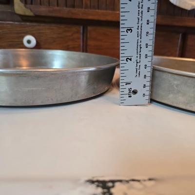 Assortment of baking pans - Cookie sheet - bread pans - Apron and more