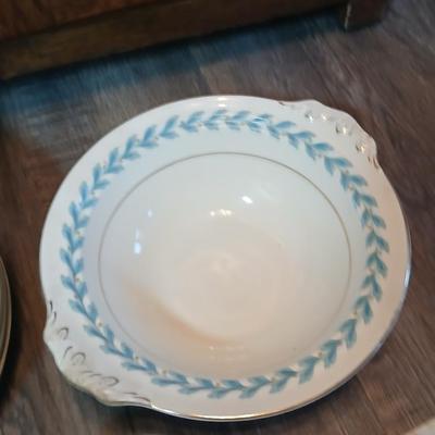 collection of dinnerware from the Johnson Brothers Bermuda, Pareek line - not a complete set