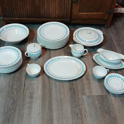 collection of dinnerware from the Johnson Brothers Bermuda, Pareek line - not a complete set