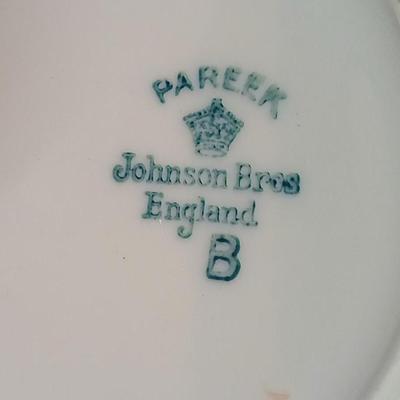 collection of dinnerware from the Johnson Brothers Bermuda, Pareek line - not a complete set