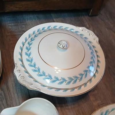 collection of dinnerware from the Johnson Brothers Bermuda, Pareek line - not a complete set