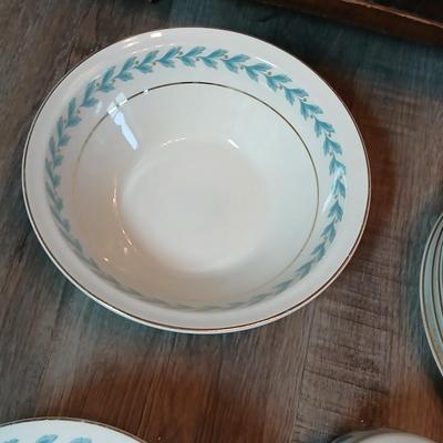 collection of dinnerware from the Johnson Brothers Bermuda, Pareek line - not a complete set