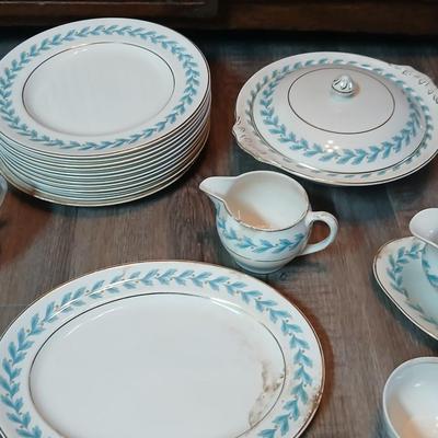 collection of dinnerware from the Johnson Brothers Bermuda, Pareek line - not a complete set