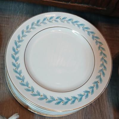 collection of dinnerware from the Johnson Brothers Bermuda, Pareek line - not a complete set