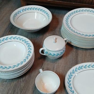 collection of dinnerware from the Johnson Brothers Bermuda, Pareek line - not a complete set