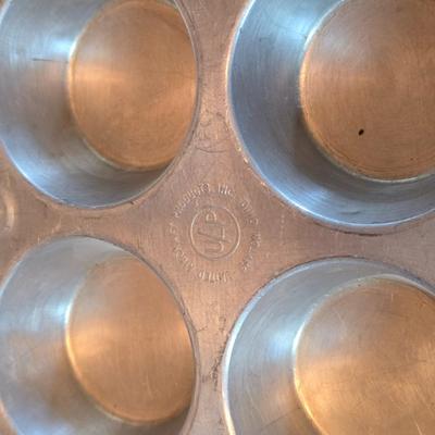 Assortment of baking pans - Bundt cake - Bread - Cookie sheets - and more