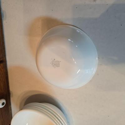 Noritake Versatone Asian Bouquet pattern -Assorted replacement plates & mugs with white corelle bowls