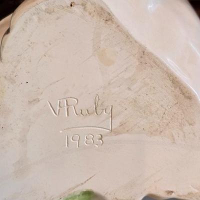 Holstien cow cookie jar - Villeroy & Brooch collectible plate - Cow napkin holder - creamer and more