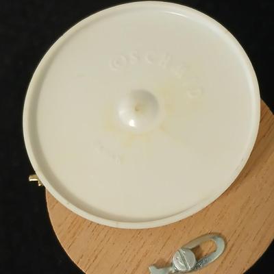 Two angel musical figures - and two small Enesco pocelain figures