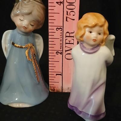 Angel figurines - Gobel angel figurine - Sanmyro porcelain guardian angel figurine featuring an angel leading a boy - and others