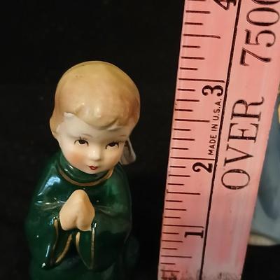 Angel figurines - Gobel angel figurine - Sanmyro porcelain guardian angel figurine featuring an angel leading a boy - and others