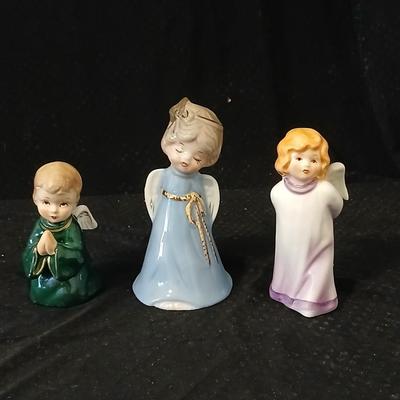 Angel figurines - Gobel angel figurine - Sanmyro porcelain guardian angel figurine featuring an angel leading a boy - and others